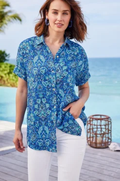 New Je Veux Gauze Top Tops