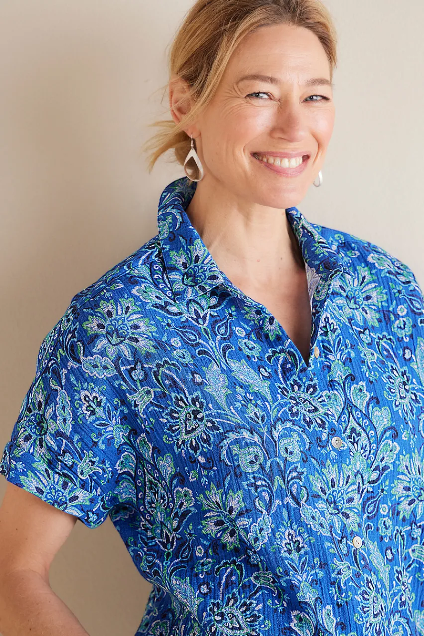 New Je Veux Gauze Top Tops