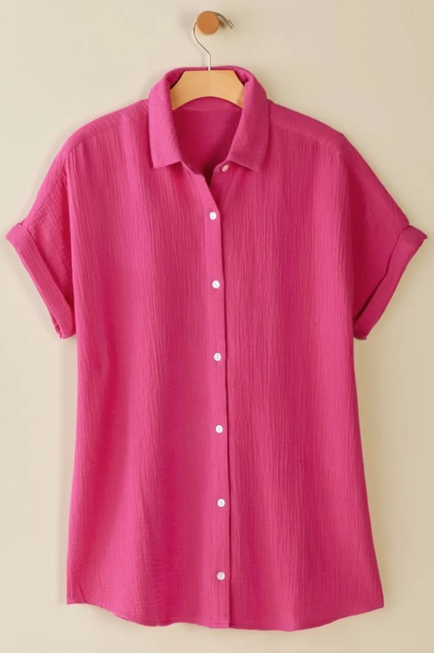 New Je Veux Gauze Top Tops