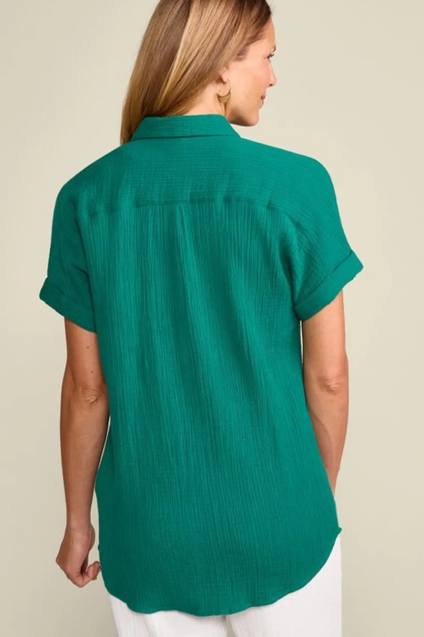 New Je Veux Gauze Top Tops