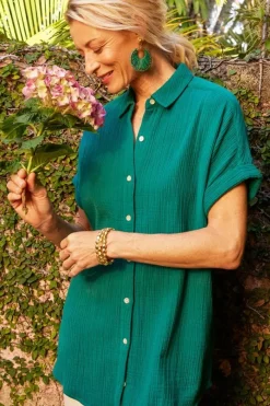 New Je Veux Gauze Top Tops