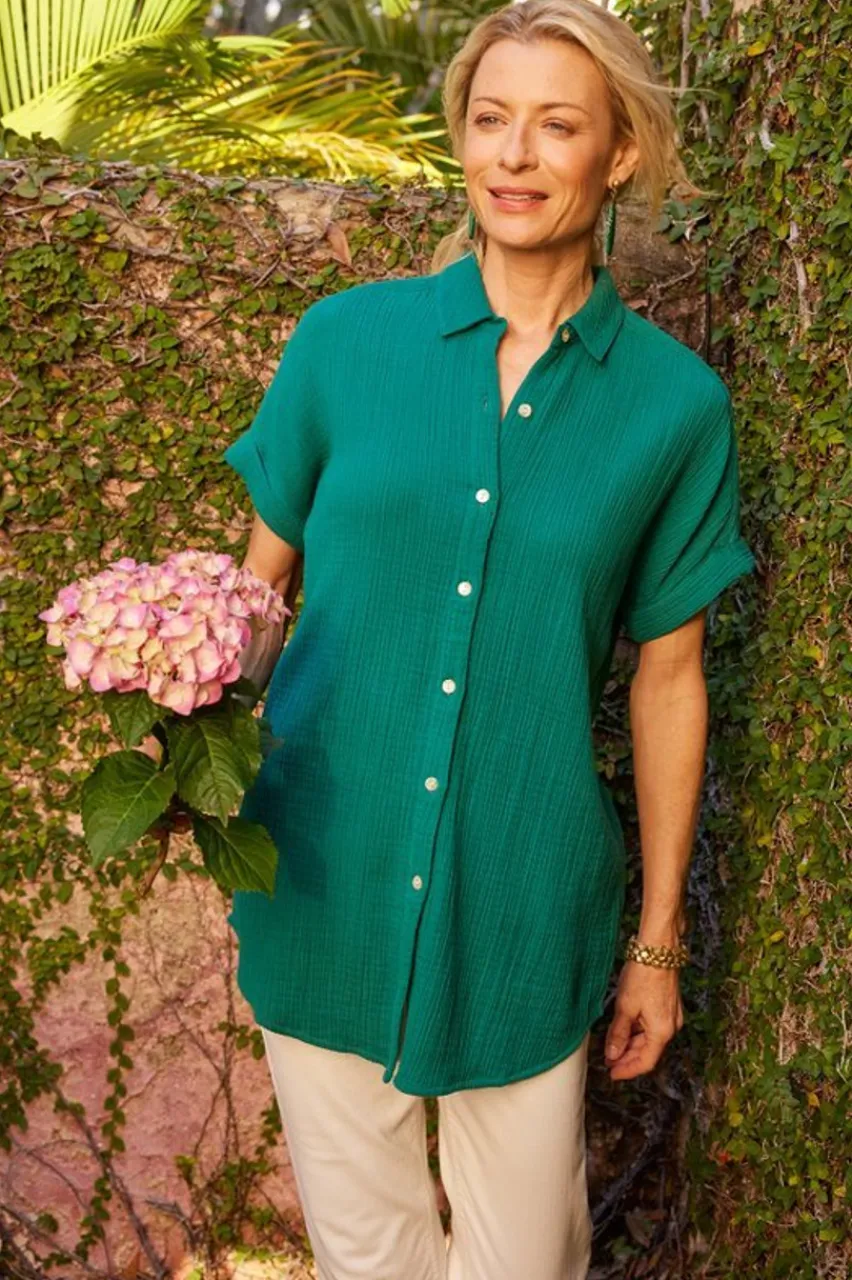 New Je Veux Gauze Top Tops