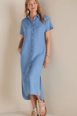 Hot Je Veux Midi Shirtdress Dresses
