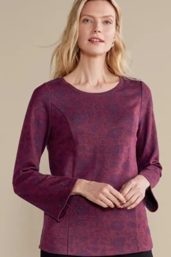 New Jeri Jacquard Top Tops