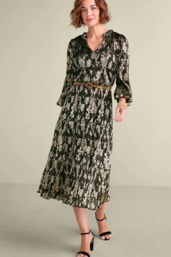 Outlet Jobelle Shimmer Midi Dress Dresses