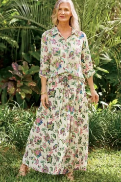 Sale Jordan Linen Blend Skirt Skirts