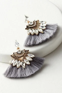 Hot Joy Sparkle & Fringe Earrings Jewelry|Earrings
