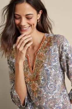 Kaimana Embellished Tunic Tops|Tunics & Leggings