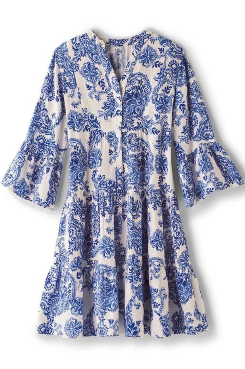 Outlet Karis Gauze Short Dress Dresses