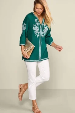 Best Katie Gauze Tunic Tops|Tunics & Leggings