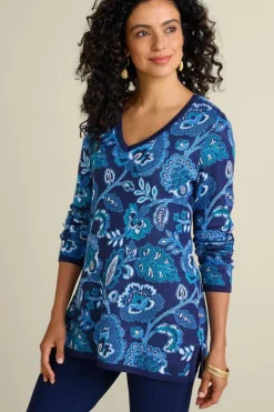 Outlet Leonor Jacquard Tunic Sweater Tops|Sweaters & Cardigans
