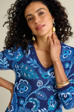 Outlet Leonor Jacquard Tunic Sweater Tops|Sweaters & Cardigans