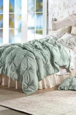 Online Lombardi Smocked Coverlet I Bedding|Bedding Collections