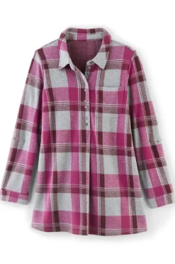 Outlet Mad About Plaid Top Tops
