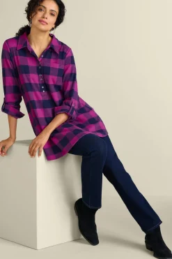 Sale Mad About Plaid Tunic Tops|Tunics & Leggings