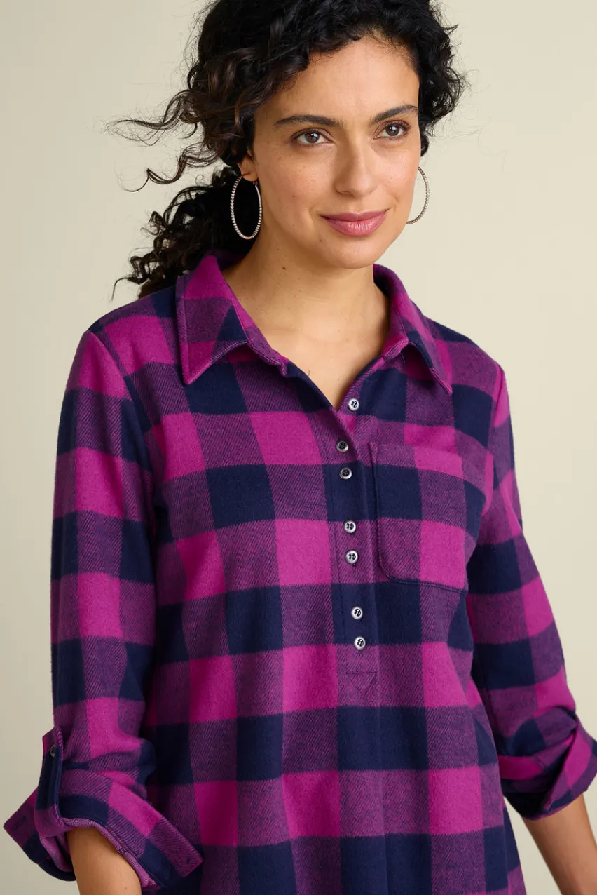 Sale Mad About Plaid Tunic Tops|Tunics & Leggings