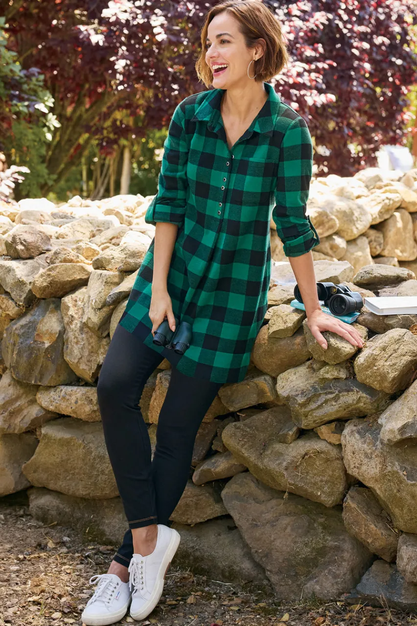 Sale Mad About Plaid Tunic Tops|Tunics & Leggings