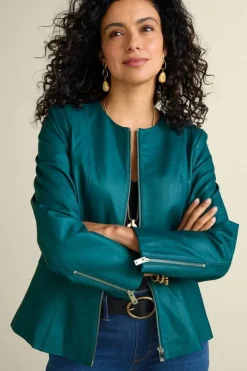 Sale Marfa Leather Jacket Toppers|Jackets & Coats