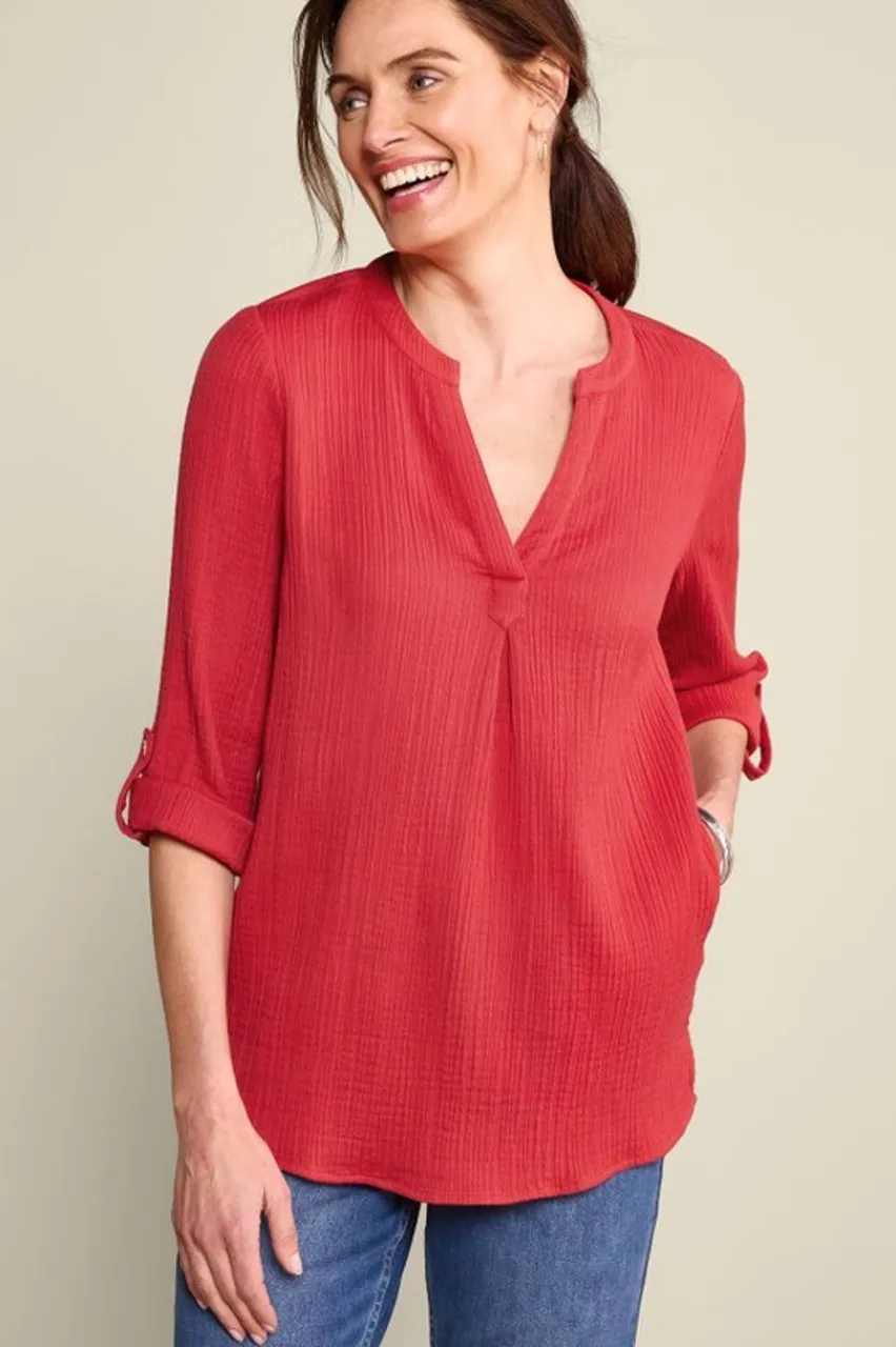 Marley Gauze Tunic Tops|Tunics & Leggings