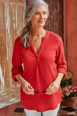 Marley Gauze Tunic Tops|Tunics & Leggings