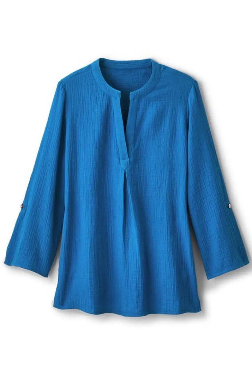 Marley Gauze Tunic Tops|Tunics & Leggings