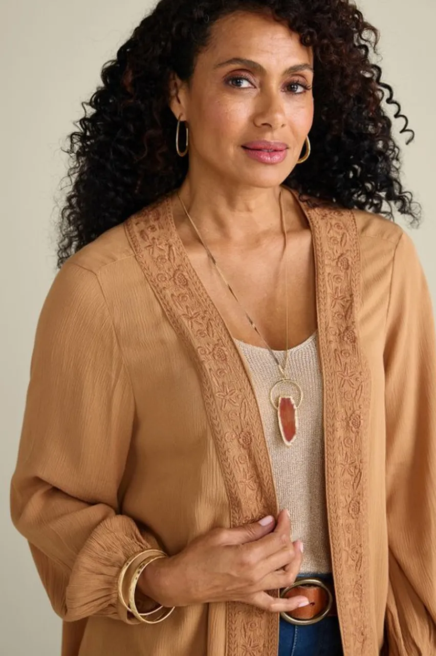 Online Megara Gauze Topper Toppers|Jackets & Coats