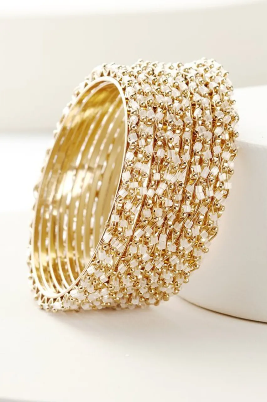 Online Mena Beaded Bangle Set Jewelry|Bracelets