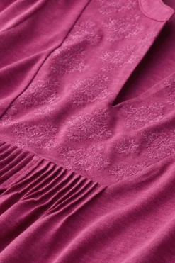 Sale Mikaela Embroidered 3/4 Sleeve Tunic Tops|Tunics & Leggings