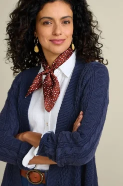 Clearance Minah Cable Knit Cardigan Tops|Sweaters & Cardigans