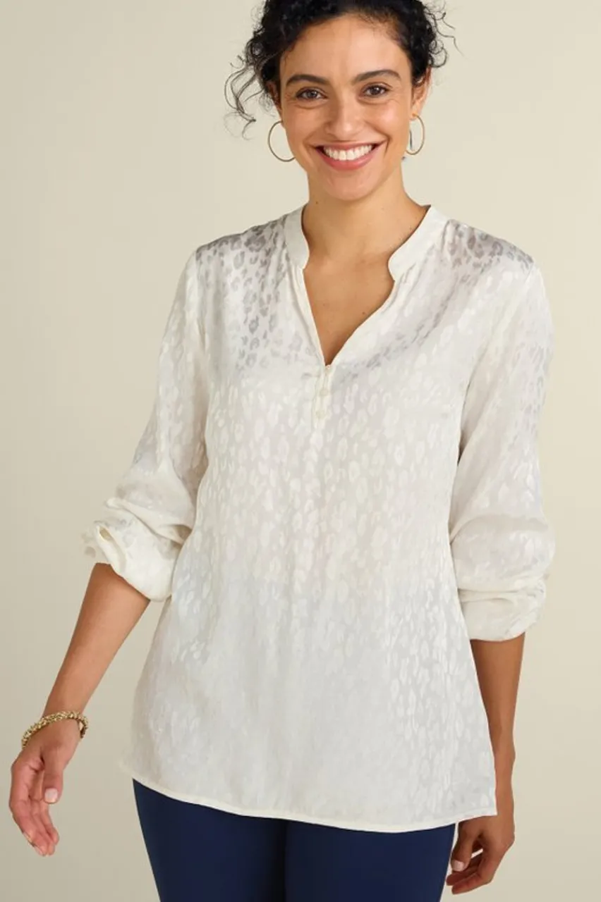 Sale Mirasol Jacquard Tunic Tops