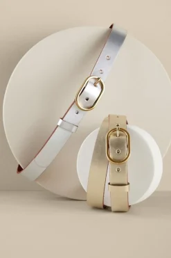 Outlet Monte Carlo Metallic Belt Belts