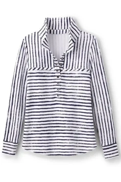 Best Neera French Terry Tunic Tops