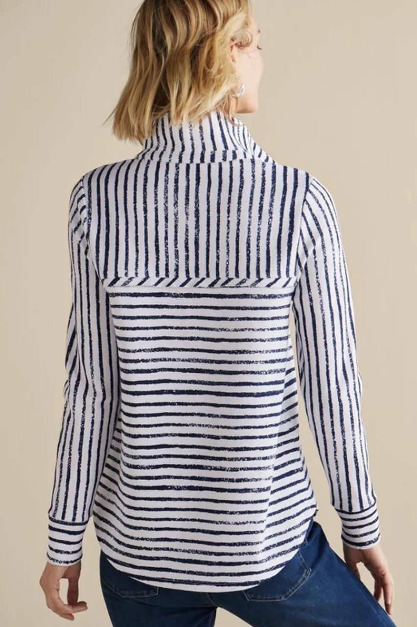 Best Neera French Terry Tunic Tops