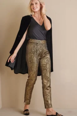 Discount Nevina Jacquard Trouser Pants