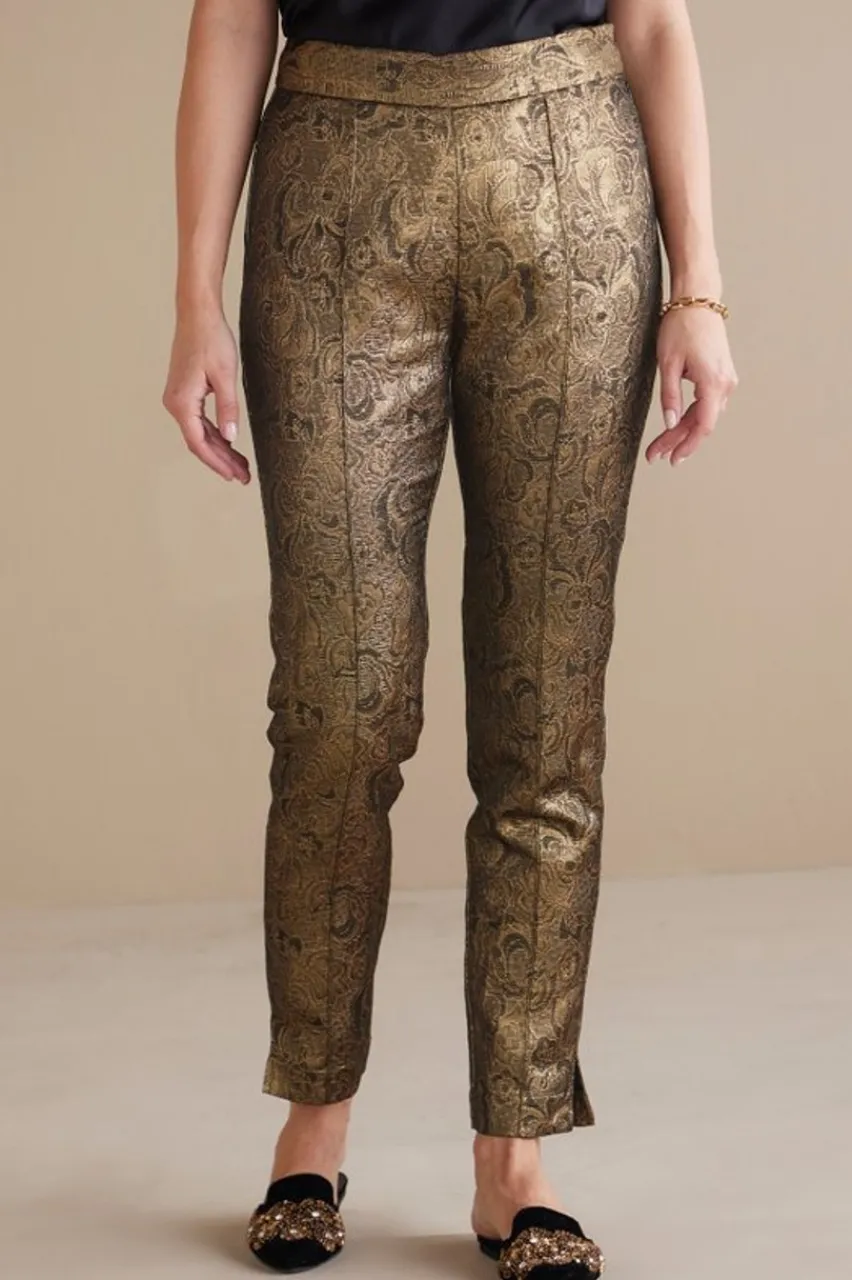 Discount Nevina Jacquard Trouser Pants