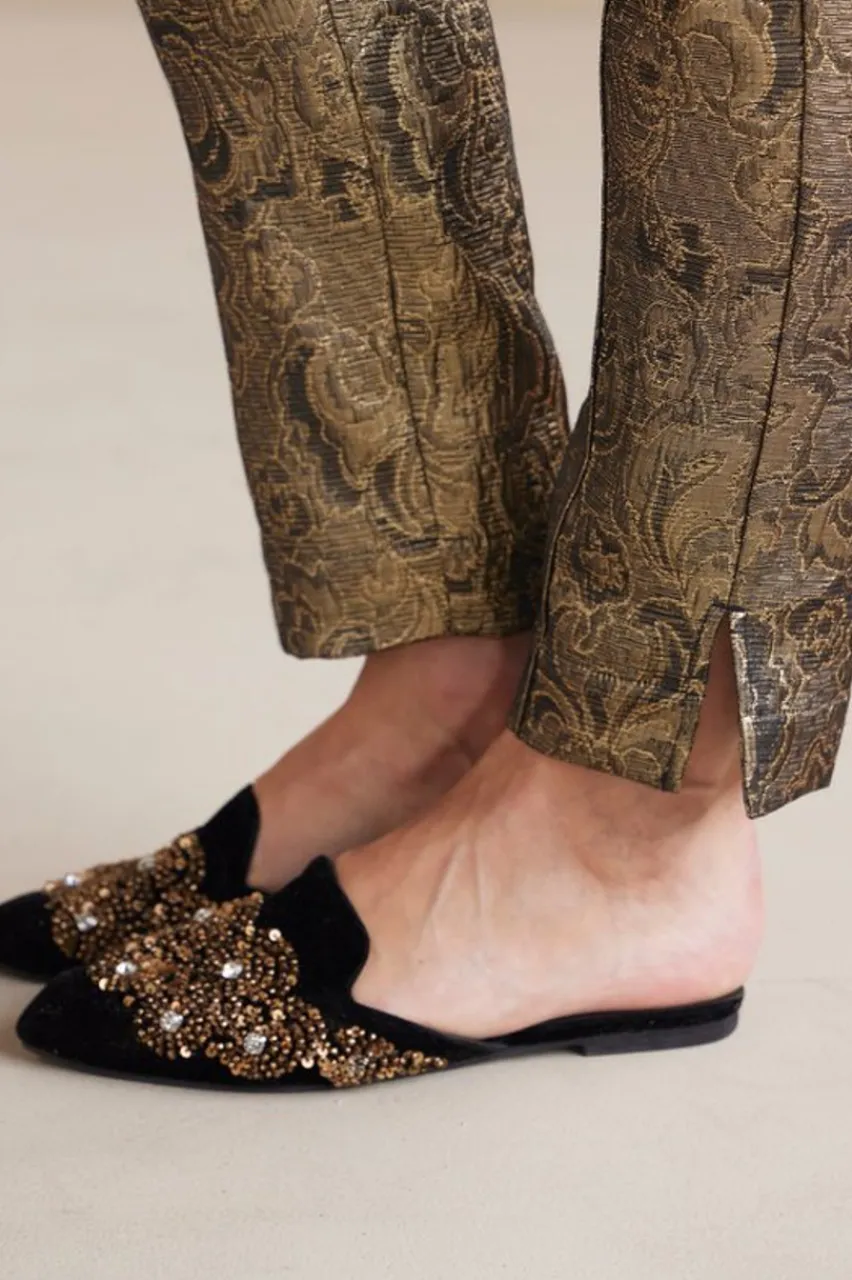 Discount Nevina Jacquard Trouser Pants