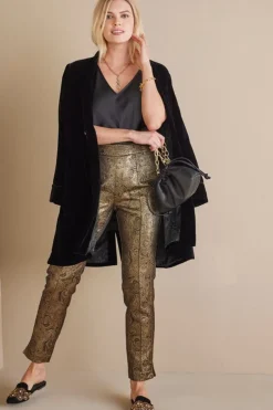 Discount Nevina Jacquard Trouser Pants