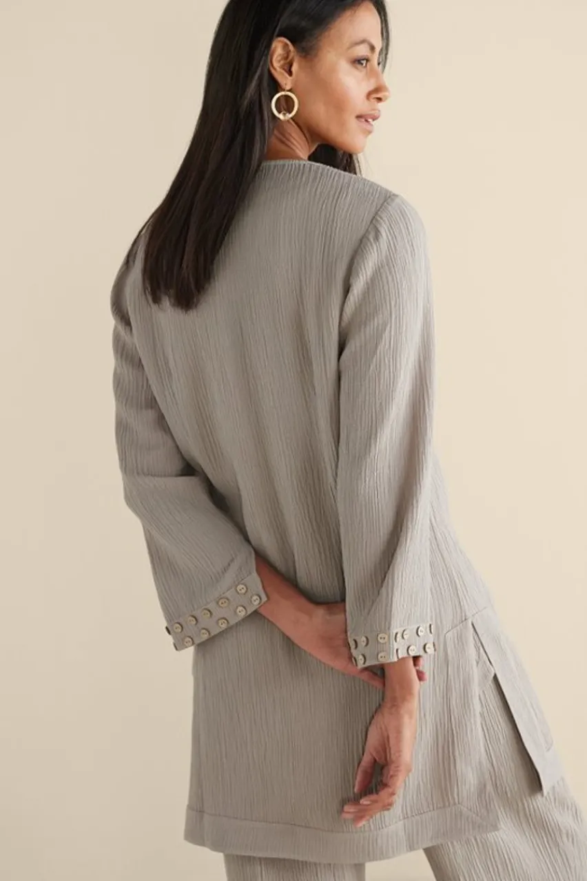 Sale Oceo Gauze Topper Tops|Toppers