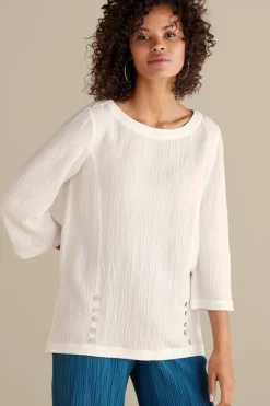 Hot Oceo Gauze Tunic Tops|Tunics & Leggings