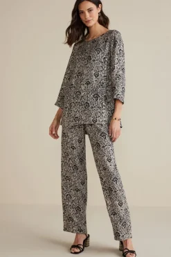 Hot Oceo Gauze Tunic Tops|Tunics & Leggings