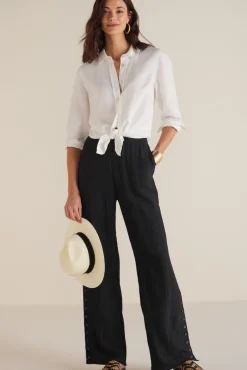 New Oceo Gauze Wide-Leg Pants Pants