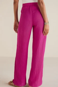 New Oceo Gauze Wide-Leg Pants Pants