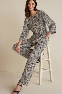 New Oceo Gauze Wide-Leg Pants Pants