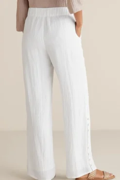 New Oceo Gauze Wide-Leg Pants Pants