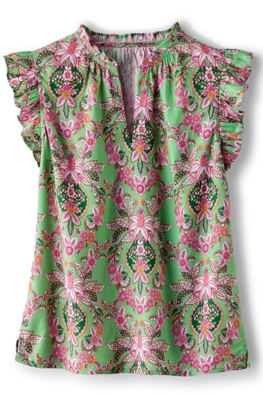 Best Paige Linen Blend Top Tops