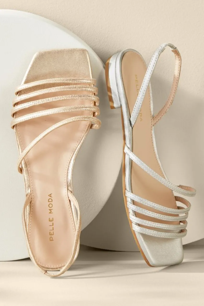 Best Pelle Moda Haize Strappy Sandal Shoes