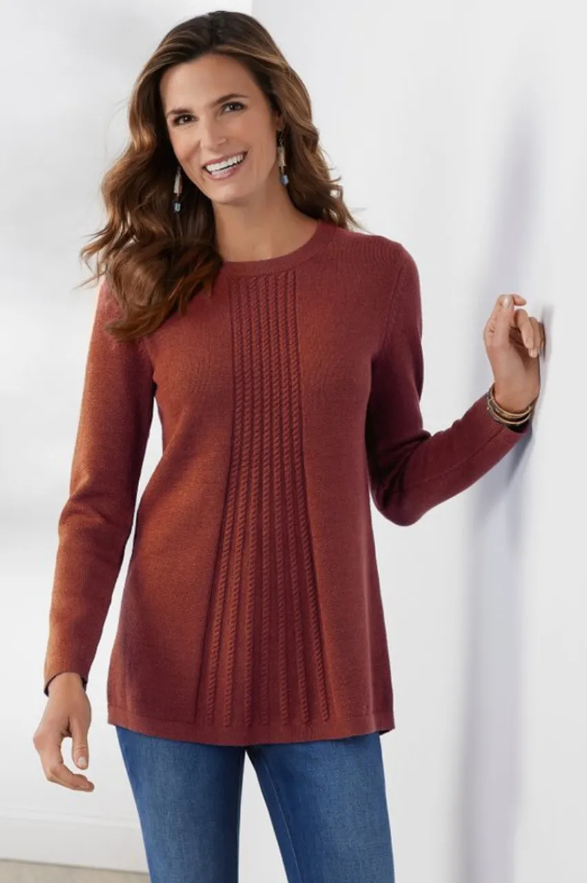 Hot Priscilla Pullover Tunic Sweater Tops|Sweaters & Cardigans