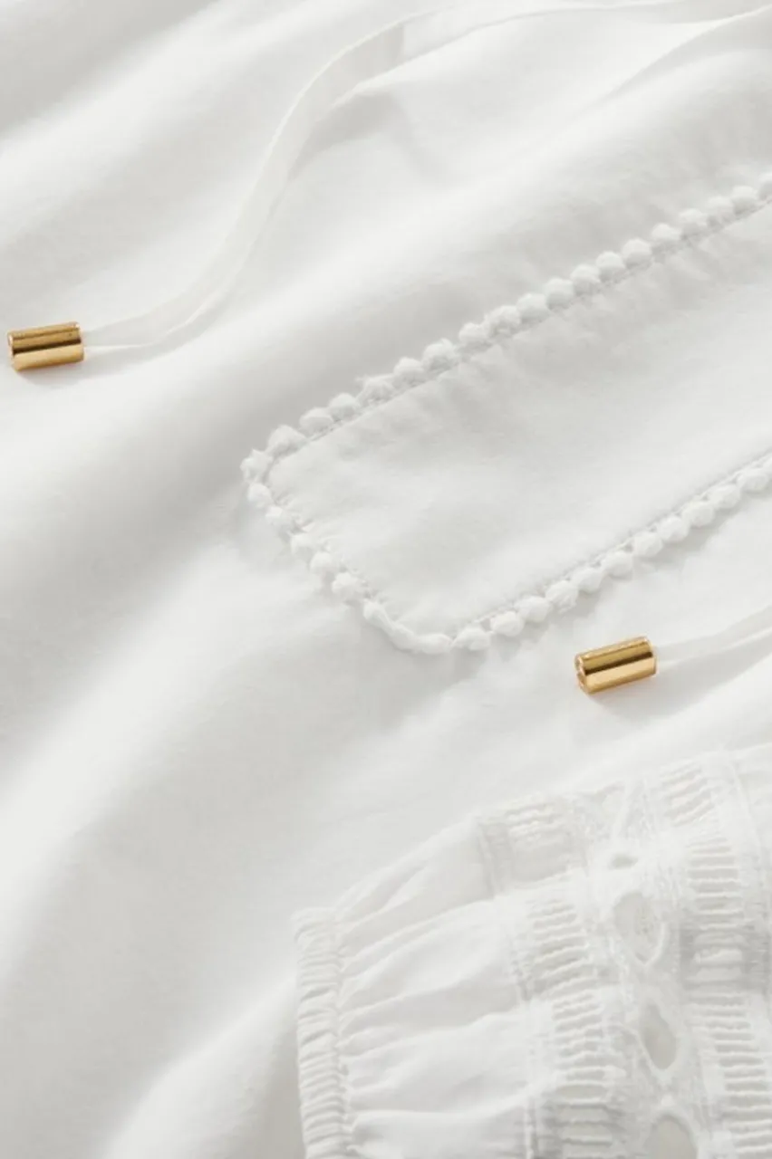 Best Prospera Lace Trim Top Tops