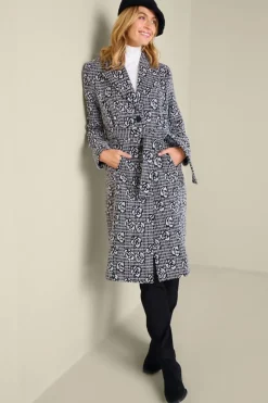 Outlet Rami Jacquard Coat Jackets & Coats