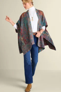 Best Rhea Woven Kimono Wrap Scarves & Wraps